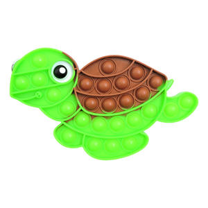 Juguetes de Silicona de Alta Calidad Personalizados con Forma de Tortuga y Ballena para Niños, Juguetes Sensoriales Antiestrés - Product Image 4