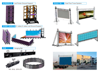 Offre spéciale p2 p2.5 p3 smd intérieur couleur led affiche écran sol debout wifi contrôle led affiche affichage pour événements publicitaires