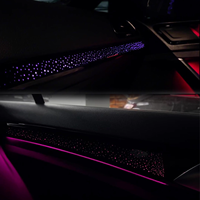 SJC 64 couleurs, éclairage ambiant de voiture, éclairage LED intérieur pour Volkswagen Golf7 MK7 2014-2020, symphonie de ciel étoilé, accessoires décoratifs