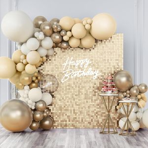 Wholesale Party Backdrop Decoration Wall Wedding Decor Sequin <b>Glitter</b> Rain Curtain Rectangle Aluminum Foil Fringe New Year - Product Image 1