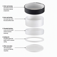 Boîte de rangement en fer blanc personnalisée, conteneur métallique étanche à l'humidité, boîte en fer blanc scellée pour l'emballage alimentaire