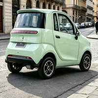 Véhicule électrique à quatre roues à basse vitesse populaire en Europe, certifié CE, EEC, COC, CE, mini-voiture électrique urbaine, couleur de peinture de carrosserie entièrement personnalisable