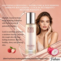 Natuurlijke Biologische Fruit Hydraterende Antioxidanten Herstellende Gezichtslotion Tremella Dragon Pitaya Litchi Guava Extract Gist Hydraterend