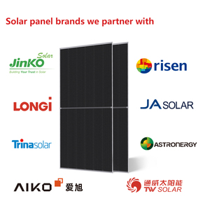 แผงโซลาร์เซลล์แบบสองหน้า 630w 650w กระจกสองชั้น 650 วัตต์ แผงโซลาร์เซลล์ Jinko Tiger Neo 625-650w - Product Image 1