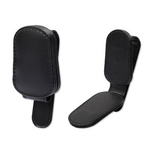 Felaruta - Bolsa Multifuncional de PU para Gafas de Sol, Tarjetas y Billetes, Accesorios para el Coche, Modelo 1, para Visera Solar - Product Image 1