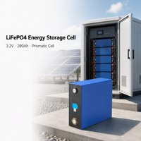 Cellule de batterie au lithium prismatique LiFePO4 CATL 3,2 V 280 Ah à coque en aluminium avec une durée de vie de 6000 cycles pour le stockage d'énergie