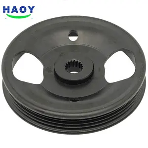 Crusher Large GG25 Cast Iron Block Wheel motor V Belt Pulley