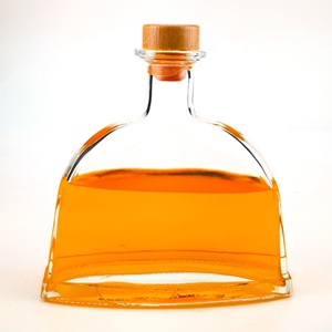 Bouteille de vin personnalisée en verre de luxe de 750 ml avec bouchon pour whisky et <span class=keywords><strong>vodka</strong></span> en gros - Product Image 4