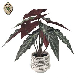 Groothandel Hoge Kwaliteit Real Touch Kunstmatige Bladeren Plant Bonsai Voor Home Decor - Product Image 1