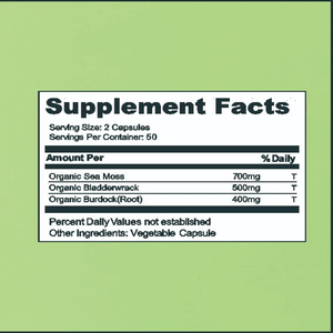 تصنيع المعدات الأصلية علامة خاصة عضوي طحلب بحري لثوم طبيعي مع نكهة مخصصة - Product Image 4