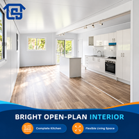 Maison Conteneur Extensible de Luxe Moderne, Maisons Préfabriquées à Double Aile, Mini-Maison Modulaire Préfabriquée pour Habitation