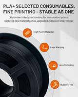 Filament CoLiDo PLA Pro 1KG 1.75mm, filament PLA Plus pour imprimante 3D FDM, matériaux d'impression 3D, 1 pièce, noir