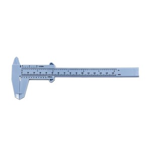 Vernier <b>Caliper</b> 80-150mm Plastic Dual Scale 0.05mm Resolution Jewelry Student Use - Product Image 1