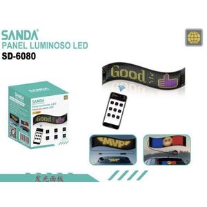 Sanda Led Illuminated <b>Panel</b> Display 6080 Remote Control Car <b>Window</b> Sign - Product Image 1