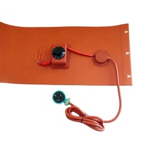 Couverture chauffante électrique en silicone de haute qualité 220V 230V 1000W avec thermostat pour chauffe-tambour de 55 gallons