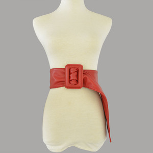 Vente en gros de ceintures de créateurs simples et polyvalentes avec boucle en PU grande taille ceintures larges pour femmes ceintures mode pour femmes - Product Image 3