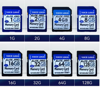 Carte TF/SD Classe 10, emballage plastique rapide, garantie 1 an, logo personnalisé, certifiée H2W Taiwan, 2 Go-128 Go, OEM CN;GUA