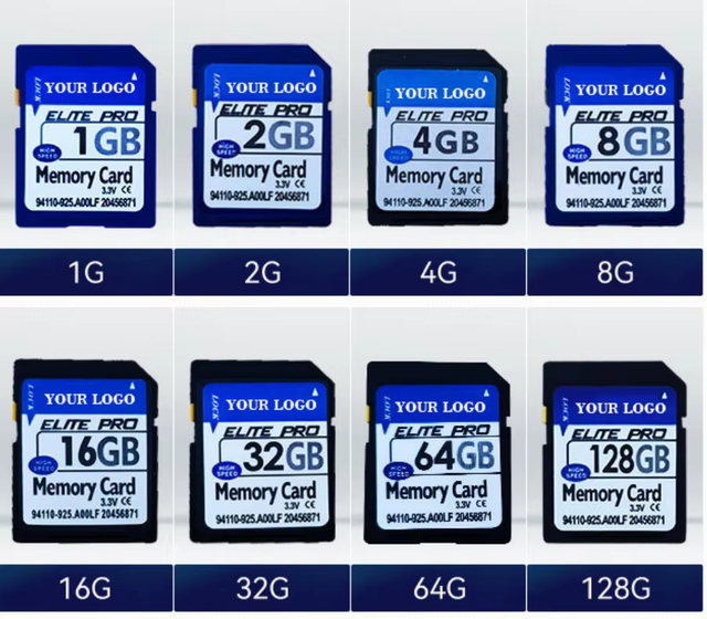 TF/ Card Class 10 Fast Plastic Box Package 1 Year Warranty Custom Logo Passed H2w Taiwan 2GB-128GB OEM CN;GUA for