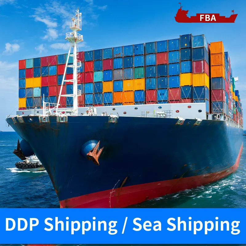 international ddp sea freight shipping company from china to saudi arabia ksa qatar uae dubai freight forwarder shipping agent