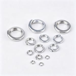 Rondelle à ressort en acier au carbone de haute qualité, rondelle de blocage fendue standard pour la fixation - Product Image 1