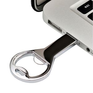 Clé USB promotionnelle en métal avec interface USB 3.0, logo et couleur personnalisés, capacité jusqu'à 512 Go - Cadeau d'entreprise portable - Product Image 2