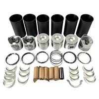 Kit de Pistón y Camisa de Cilindro para Motor Diésel Weichai WP6 WP7 1001385629 1008699390, Conjunto de Cilindro de Potencia, Repuestos