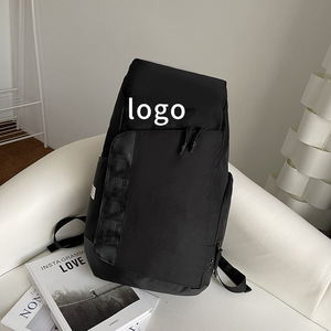 Letter Trendy Brand New Large Capacity <b>Backpack</b> High School College Students Outdoor <b>Backpack</b> Men <b>Waterproof</b> Zipper Polyester - Product Image 5