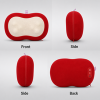 Oreiller de massage rechargeable avec pétrissage bidirectionnel en forme de pomme pour la relaxation du cou, du dos et des épaules