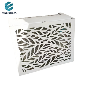 Couvercle de <span class=keywords><strong>climatisation</strong></span> en alliage d'aluminium avec grille perforée sculptée et évidée pour la ventilation Installation murale - Product Image 1