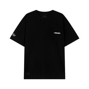 Productos para Dropshipping 2026: Camiseta de Manga Corta con Estampado de Letras CH, Venta Caliente de Verano 2026, Transpirable, 100% Algodón, Ropa al por Mayor - Product Image 3