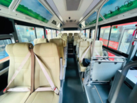 Autobus électrique d'occasion personnalisé Yutong ZK6605BEVG 17 places zéro émission à vendre