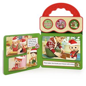 Libro de Sonidos Eléctrico para Bebés de Navidad, Personalizado por Fábrica China, Libro Musical de Aprendizaje Temprano para Niños con Audio - Product Image 4