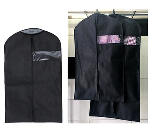 Sac fourre-tout à la mode sac de vêtement en tissu écologique convertible avec poches couverture de costume non tissée <span class=keywords><strong>pour</strong></span> vêtements - Product Image 5