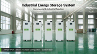 Batterie LiFePO4 au phosphate de fer et de lithium intelligente 78V 400Ah, haute capacité, empilable, cycle profond, BMS, application Bluetooth, hybride 30-40KW