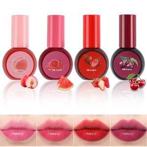 <span class=keywords><strong>Gloss</strong></span> à lèvres OEM 3-en-1, gelée minérale végétalienne, waterproof, longue tenue, 4 couleurs, blush liquide aux fruits, maquillage cosmétique 16G, ODM, marque privée - Product Image 3