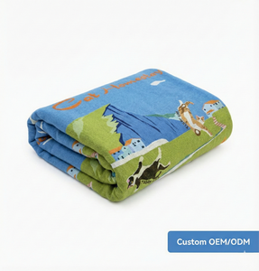 Tapiz Tejido con Diseño <span class=keywords><strong>de</strong></span> Gato <span class=keywords><strong>de</strong></span> Dibujos Animados para Habitación Infantil, Listo para Venta al por Menor, Manta Decorativa para Dormitorio, Acabado con Flecos, Arte Personalizado - Product Image 6