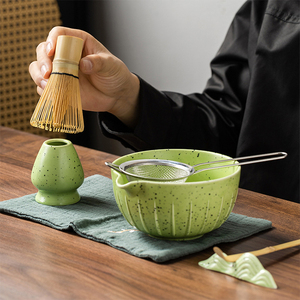 Fouet à thé électrique, Chasen artisanal naturel, ensemble d'outils pour la préparation du matcha, ensemble de fouets à matcha traditionnels japonais en bambou, provenant du <span class=keywords><strong>Japon</strong></span> - Product Image 1