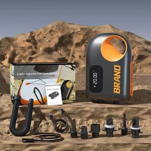 Compresseur d'air de gonflage SUP Rechargeable 20PSI pour tente PVC SUP Assault Boat avec arrêt automatique - Product Image 4