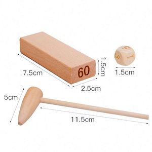 Bloques de Madera Arcoíris Montessori, Juguete Educativo, Ecológico, Certificado por ASTM, Unisex, para Mayores de 8 Años - Product Image 4