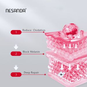 Crème <span class=keywords><strong>Visage</strong></span> Jour et Nuit OEM à la Nicotinamide <span class=keywords><strong>pour</strong></span> Femmes – Éclaircissante, Anti-Taches de Rousseur, Anti-Boutons et Anti-Taches Brunes – Hydratant Soin de la Peau - Product Image 5
