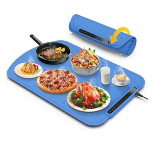 Silicone Food Mat Electric Warming <b>Pad</b> <b>Heat</b> Resistant Waterproof Non Slip for Dining Table and Kitchen Counter - Product Image 4