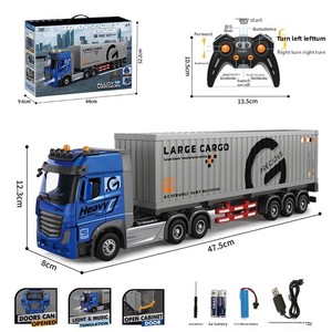 Nuevo Camión de Juguete de Control Remoto de 9 Canales, Escala 1:24, de Aleación, 2.4G - Product Image 2