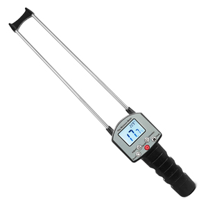 100h di động thực tế ngũ cốc rơm thức ăn gia súc cỏ hay độ ẩm mét màn hình kiểm tra cám độ ẩm analyser kỹ thuật số độ ẩm <span class=keywords><strong>Tester</strong></span> - Product Image 1