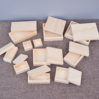 Benutzer definierte unvollendete natürliche Kiefer Paulo wnia Holz Geschenk boxen Holz verpackungs box mit Schieber Transparenter Acrylglas deckel