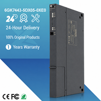 Siemens Baru Asli SIMATIC S7-400 CP 443-5 Prosesor Komunikasi PROFIBUS DP yang Diperluas 6GK7443-5DX05-0XE0
