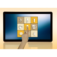Écran tactile capacitif Android haute luminosité HD 22 pouces 21,5 pouces Réseau WIFI 4G Affichage publicitaire TV avec boîtier métallique