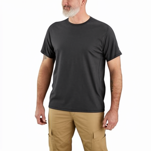 เสื้อยืดคอกลมแขนสั้นทรงปกติสำหรับผู้ชาย พิมพ์ลายซิลค์สกรีนแบบกำหนดเอง เนื้อผ้าถัก ยืดหยุ่น ระบายอากาศได้ดี เป็นมิตรต่อสิ่งแวดล้อม และป้องกันการยับ - Product Image 1