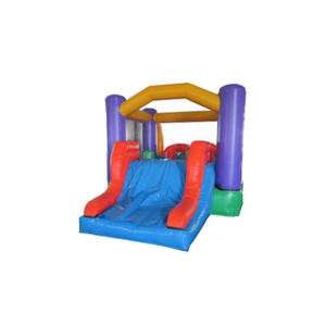 Château gonflable Dola avec mini toboggan, château gonflable commercial Dino Bounce, grand château de saut pour <span class=keywords><strong>club</strong></span>, trampoline, capacité de plus de 100 personnes - Product Image 6