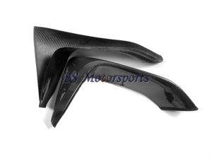 Carbonio a secco F82 F83 M4 F80 M3 Splitter anteriore inferiore + V1 paraurti anteriore Fang superiore per <span class=keywords><strong>BMW</strong></span> 2015-2019 - Product Image 4