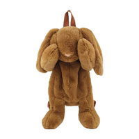 Sac à dos en peluche lapin mignon, sac à dos en peluche doux pour enfants